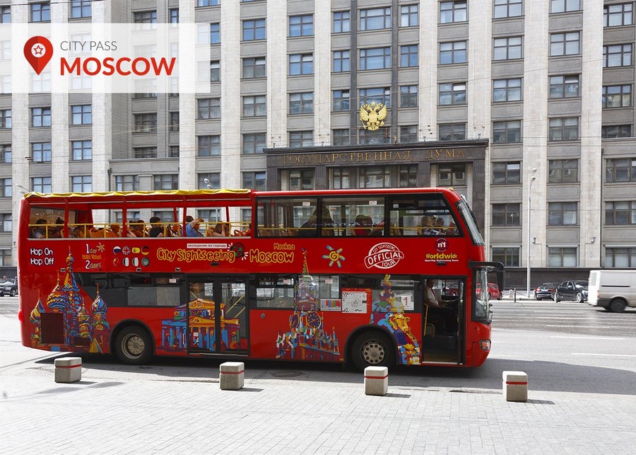 Автобусные экскурсии с картой Moscow CityPass